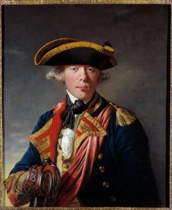 Porträt von James Cook, britischer Seefahrer um 1766-1768 von Joseph Wright of Derby