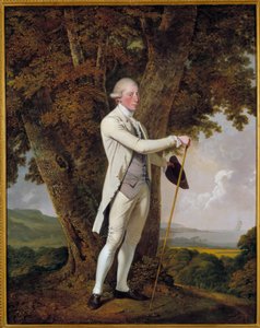 Porträt von John Milnes von Joseph Wright of Derby
