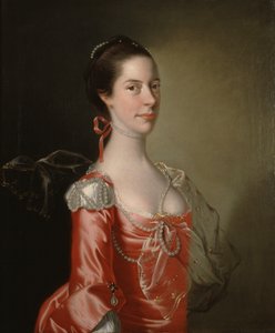 Porträt einer Dame, um 1760