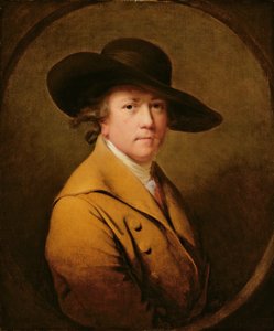 Selbstporträt, ca. 1780 von Joseph Wright of Derby