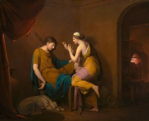 Die korinthische Magd, 1782-1784 von Joseph Wright of Derby