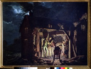 Eine Schmiede von Joseph Wright of Derby