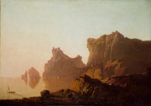 Der Golf von Salerno von Joseph of Derby Wright