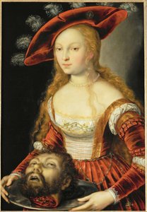 Salome mit dem Haupt Johannes des Täufers von Joseph the younger Heintz