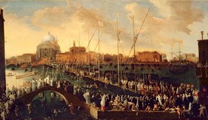 Die Redentore-Prozession von Joseph Heintz der Jüngere