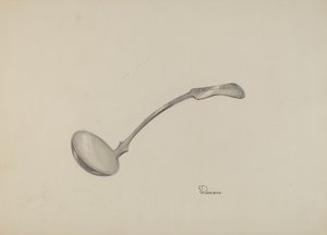 Sahnelöffel, ca. 1937 von Josephine C. Romano
