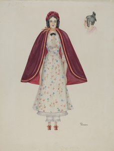 Puppe - Narcissa Savery, ca. 1937 von Josephine C. Romano