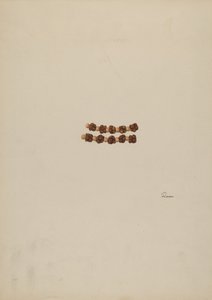 Rosenkranzperlen, ca. 1940