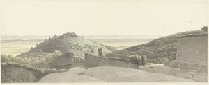 Landschaft um Albano Laziale von Josephus Augustus Knip
