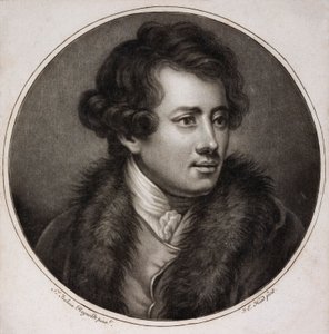 Francesco Bartolozzi, italienischer Künstler und Drucker, einer der Gründer der British Royal Academy (Stich)
