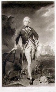 Porträt von Lord Robert Manners (1758-82) Kapitän der HMS 