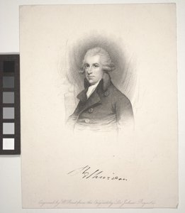 Richard Brinsley Sheridan, graviert von W. Read (1824-1837)