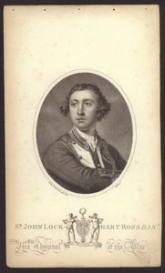 Sir John Lockhart-Ross, britischer Admiral von Joshua (after) Reynolds