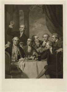 Die Dilettanti-Gesellschaft, graviert von Charles Turner von Joshua (after) Reynolds
