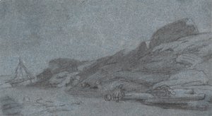 Küste mit Felsen von Joshua Cristall