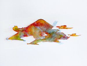 Bunte abstrakte Bewegung