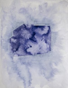 Nebeliges Blaues Zuhause