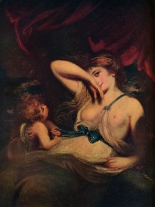 Eine Nymphe und Amor: Die Schlange im Gras, 1784, 1914 von Joshua Reynolds