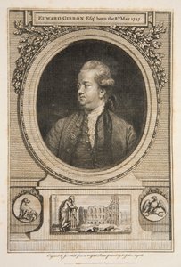 Edward Gibbon, Esq. (Stich) von Joshua Reynolds
