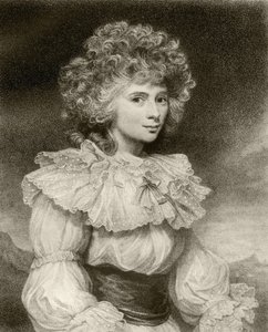 Elizabeth Cavendish, Herzogin von Devonshire, graviert von F. Bartolozzi, aus 