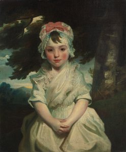Georgiana Augusta Frederica Elliott 1782-1813, später Lady Charles Bentinck, 1784 von Joshua Reynolds