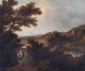 Landschaft mit der Flucht nach Ägypten