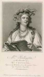 Mrs. Billington in der Rolle der Heiligen Cäcilia von Joshua Reynolds