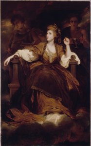 Mrs Siddons als tragische Muse von Joshua Reynolds