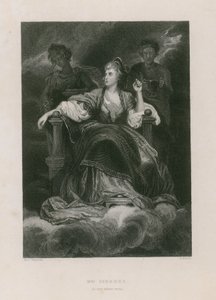 Mrs. Siddons als die tragische Muse von Joshua Reynolds