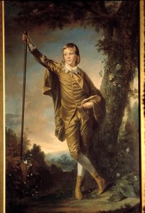 Ganzkörperporträt von Thomas Lister, Gemälde von Joshua Reynolds (1723-1792). 1764.