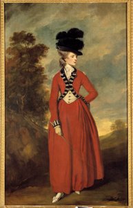 Porträt von Lady Worsley von Joshua Reynolds