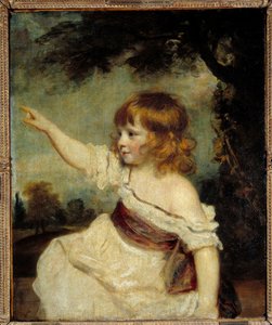 Porträt von Miss Hare, Tochter des Schriftstellers Francis Hare Naylor von Joshua Reynolds