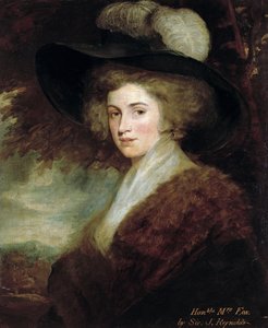 Porträt von Mrs. Charles James Fox, 1784-9 von Joshua Reynolds