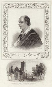 Porträt von Oliver Goldsmith von Joshua Reynolds
