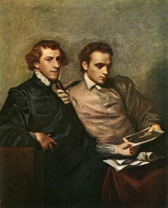 Porträt von zwei Herren, ca. 1778