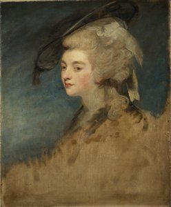 Studie von Georgiana Spencer von Joshua Reynolds