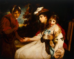 Die Zigeuner-Wahrsagerin, ca. 1781 von Joshua Reynolds