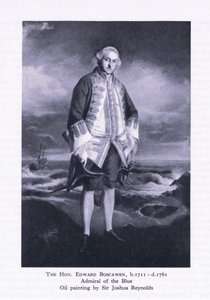 Der ehrenwerte Edward Boscawen, aus British Adventure, veröffentlicht von Collins, 1947 von Joshua Reynolds
