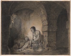 Der Gefangene, nach Sterne von Josiah Boydell
