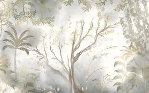 Nebliger Waldtraum