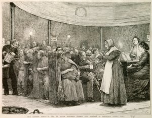 Die Armen in London von Josse Photo