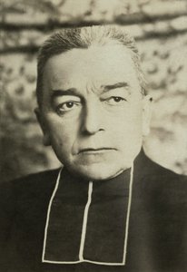 Porträt von Abt Emile Wetterle von Josse Photo