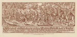 Gesandte von Suleiman dem Prächtigen kommen in Frankfurt an von Jost (after) Amman