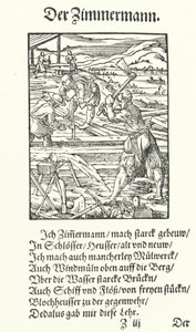 Der Zimmermann von Jost (after) Amman