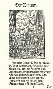 Der Radmacher von Jost (after) Amman