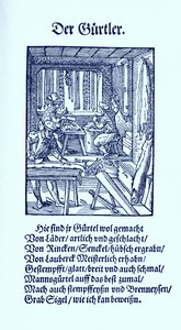 Gürtelmacher von Jost Amman