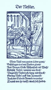 Schnürsenkelmacher von Jost Amman