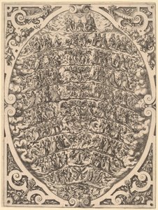 Die Hierarchie des Himmels von Jost Amman