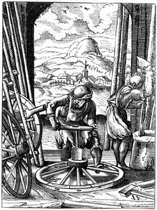 Radmacher, 16. Jahrhundert, 1849