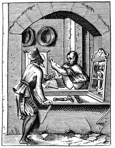 Drahtarbeiter, 16. Jahrhundert von Jost Amman